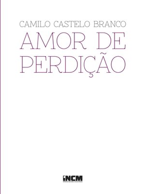 cover image of Amor de Perdição
